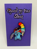 Lilo and Stitch - Stitch Eating a Rainbow Ice Cream