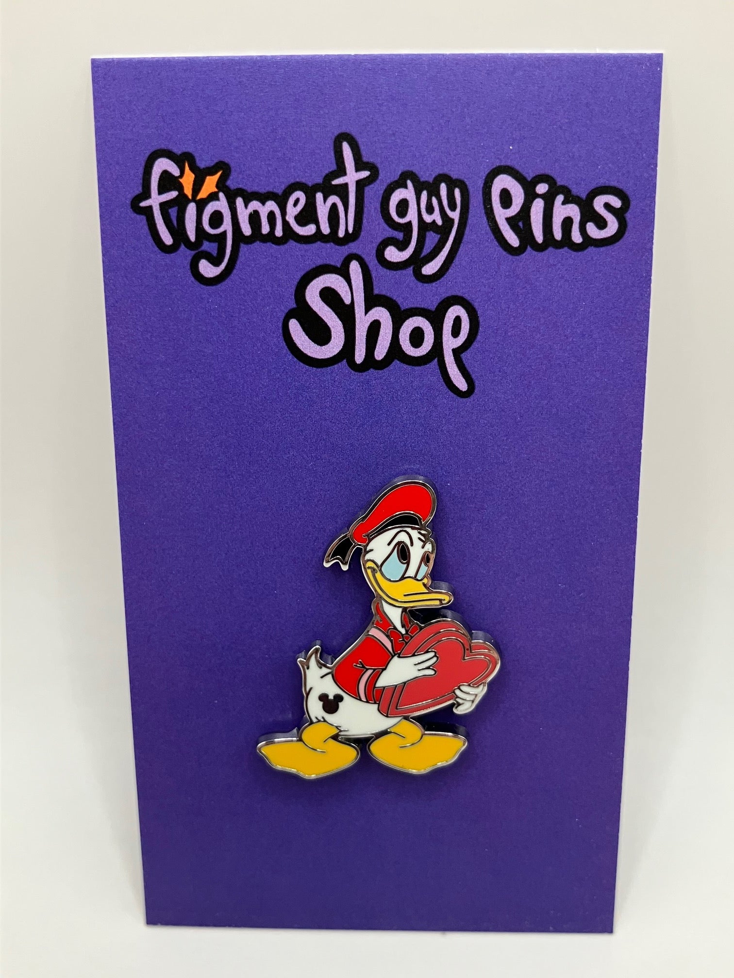 Hidden Disney Valentine's Day Donald Duck