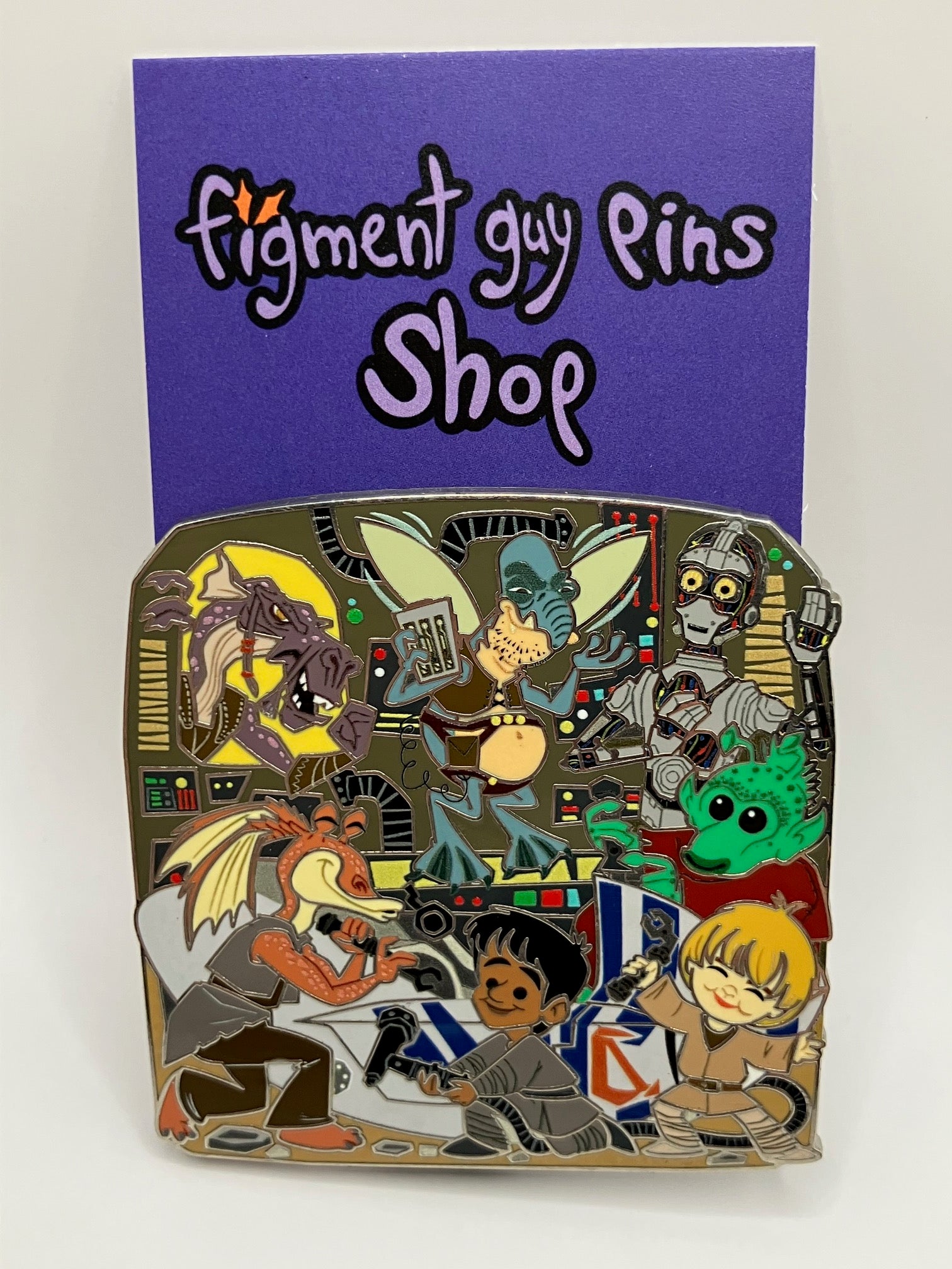 Supporting Cast Cluster Pin Phantom Menace Episode 1