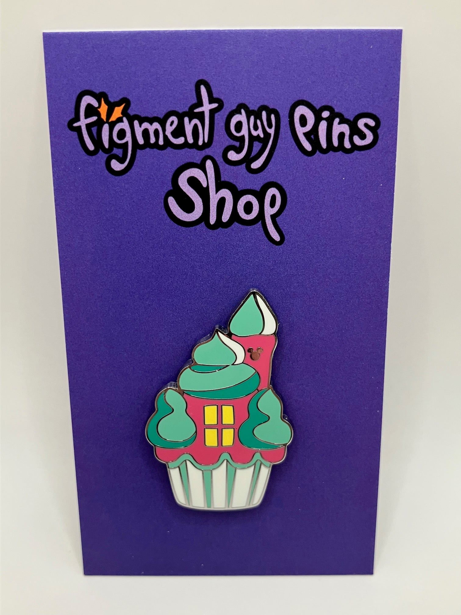 Hidden Disney Cinderella Castle Cupcake