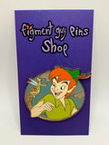 Peter Pan with Tinker Bell Spreading Pixie Dust