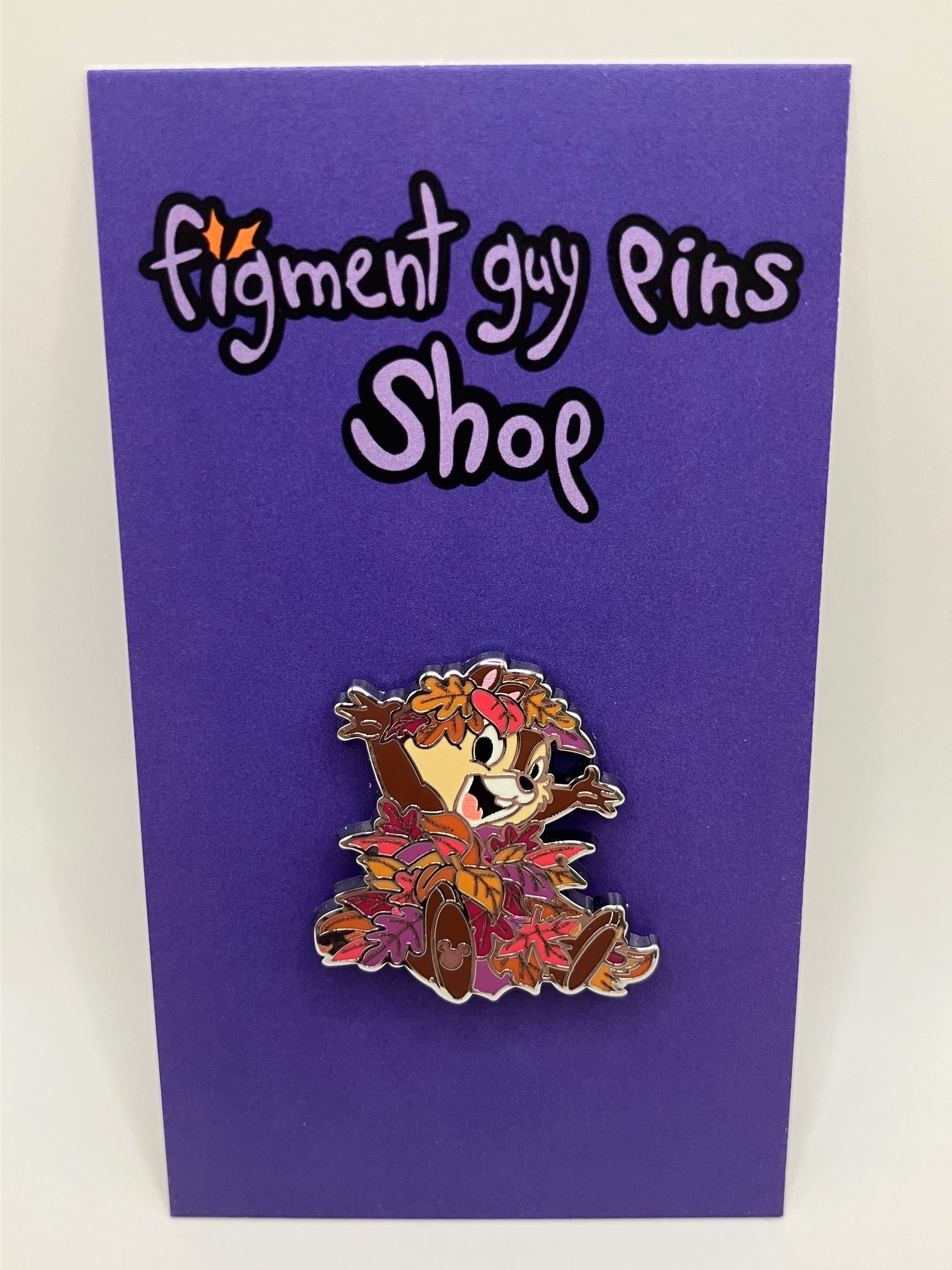 Hidden Disney Thanksgiving Fall Leaves Chip
