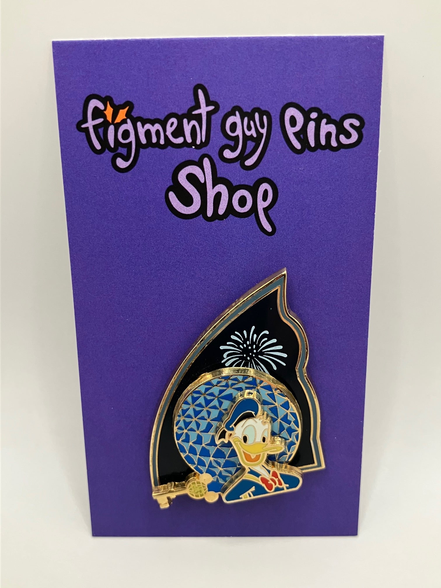 LE 6000 Donald Duck Round Puzzle Epcot