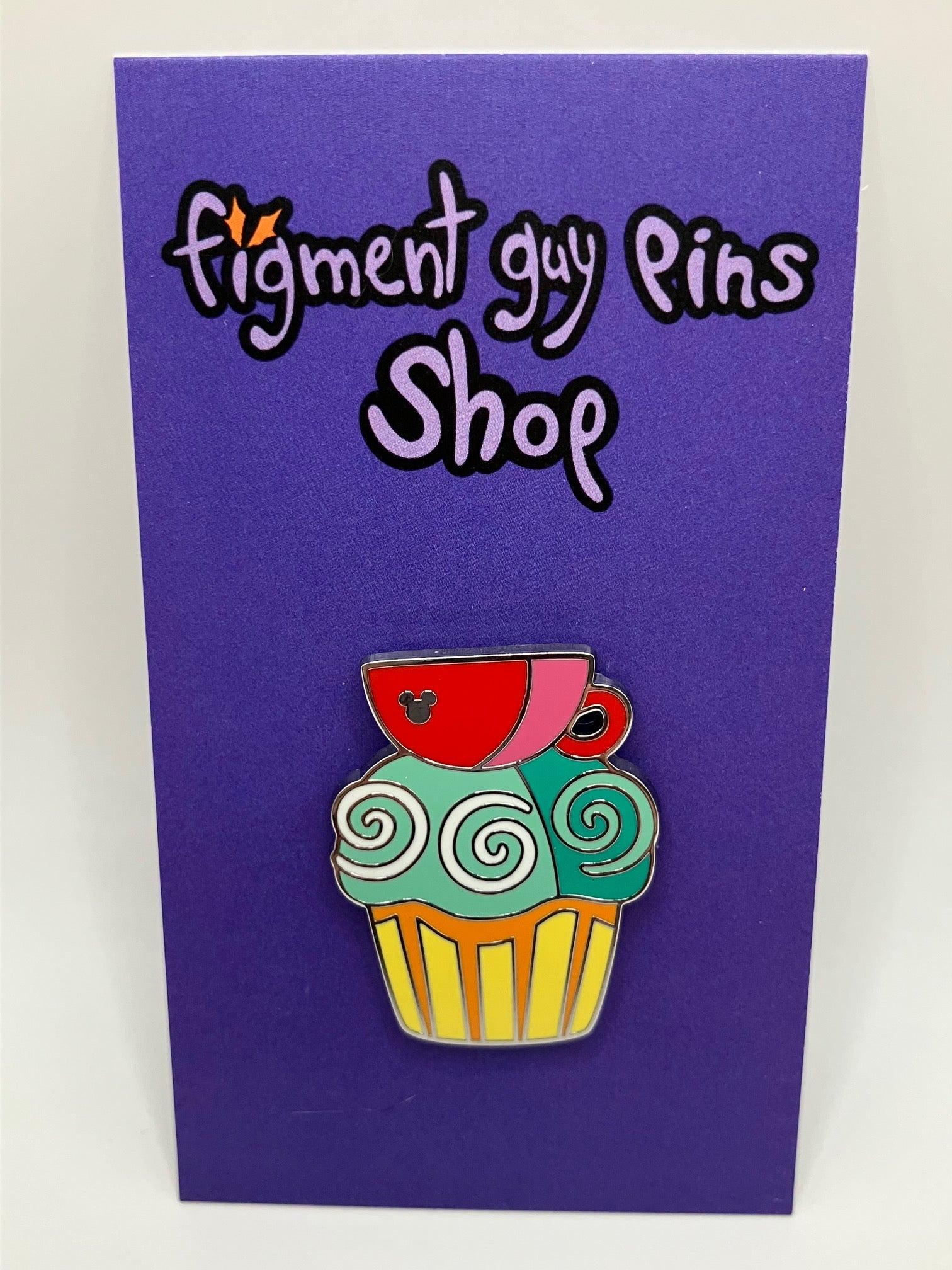 Hidden Disney Mad Hatter Tea Party Cupcake